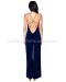 Blue Trouble Maker Jumpsuit